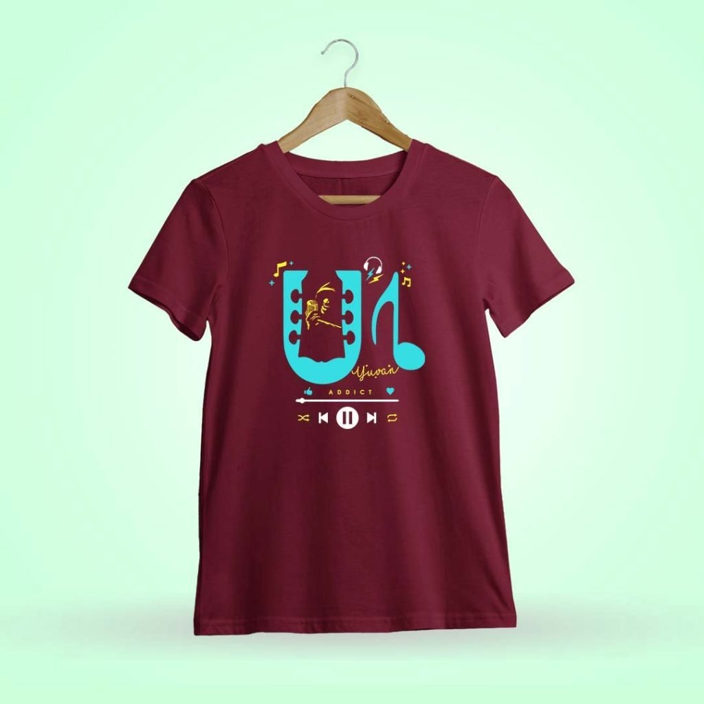 Yuvan Addict - U1 Maroon Yuvanism T-Shirt