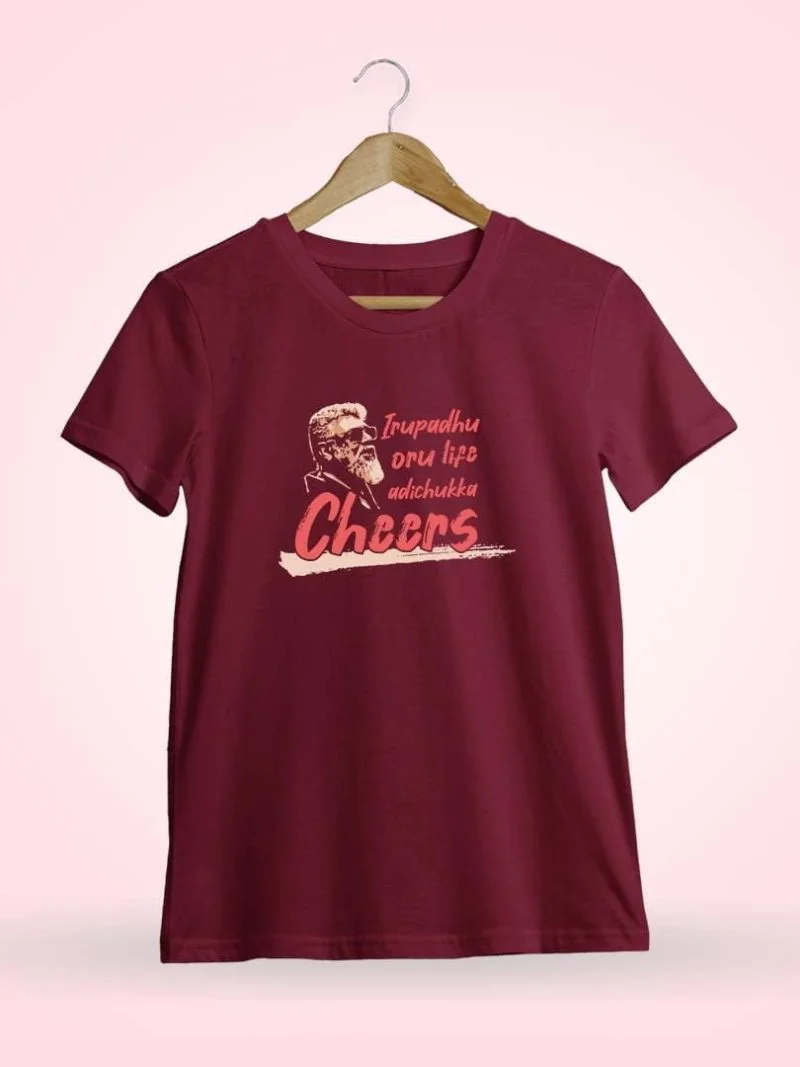 Irupathu Oru Life Adhichukka Cheers Ajith T-Shirt