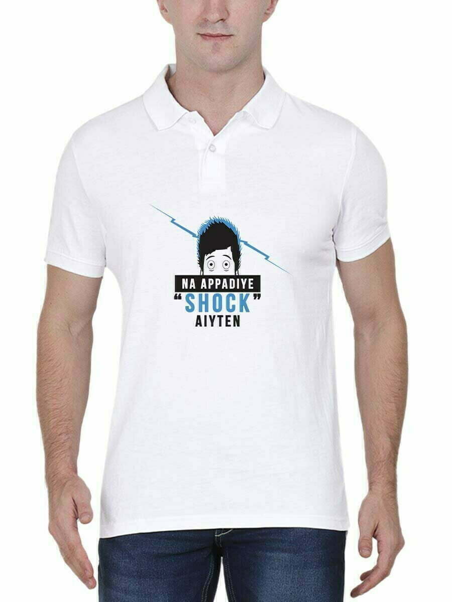 Naa Apdiye Shock Aiten Polo Collar T-Shirt