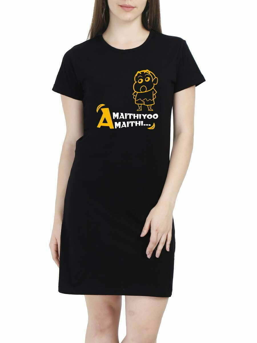 Amaithiyo Amaithi - Shinchan Tshirt Dress