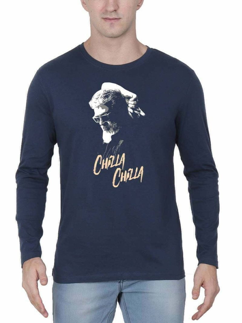 Chilla Chilla Navy Blue Ajith T-Shirt