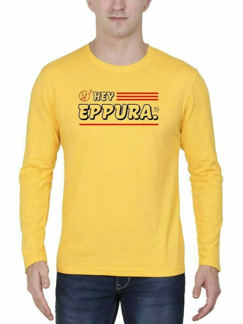Eyy Eppudra Meme Yellow T-Shirt