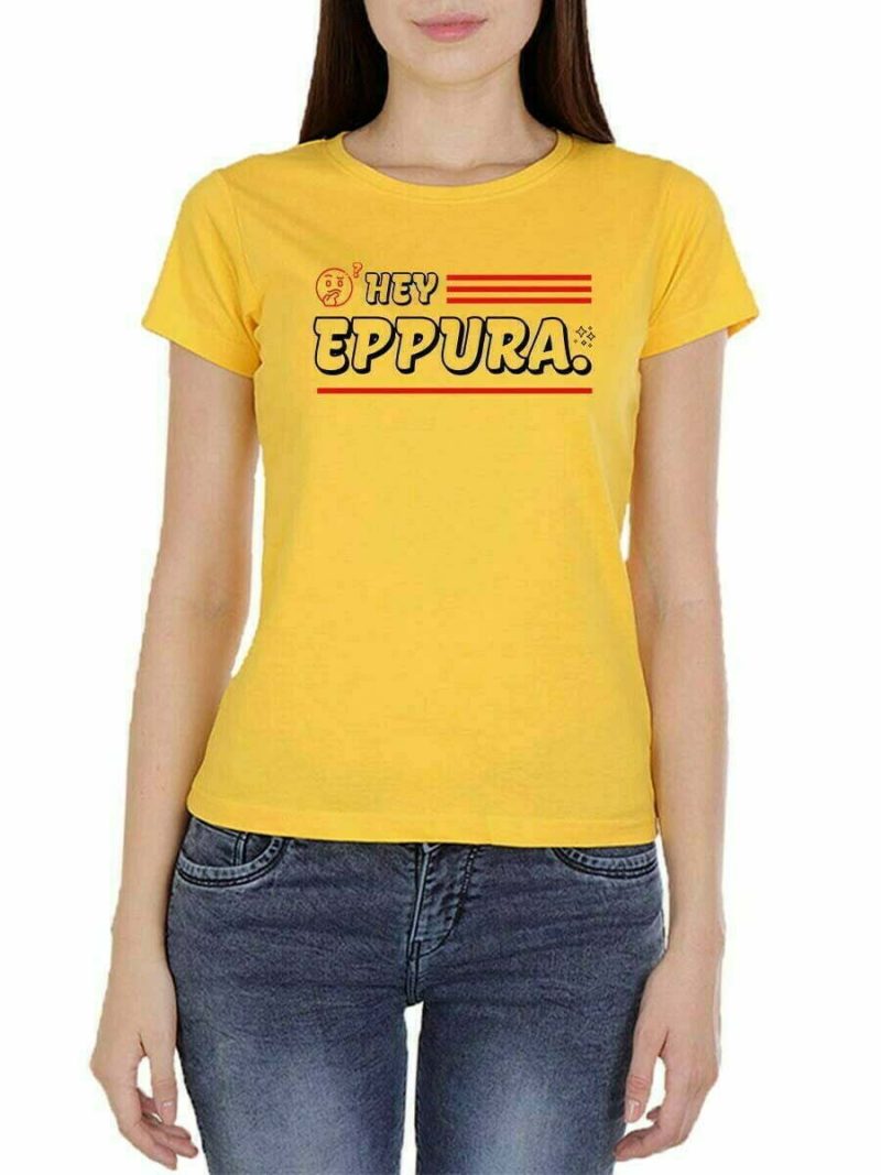 Eyy Eppudra Meme Yellow T-Shirt