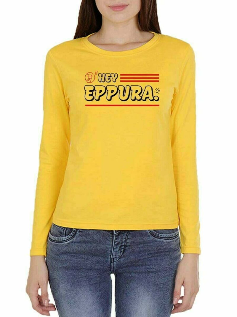 Eyy Eppudra Meme Yellow T-Shirt