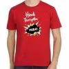 Hindi Theriyathu Poda Red T-Shirt - Image 2