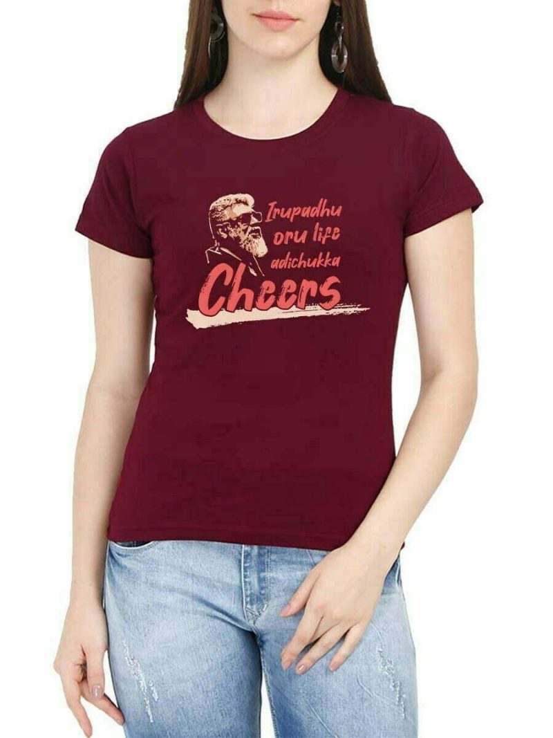 Irupathu Oru Life Adhichukka Cheers Ajith T-Shirt