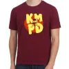 Kmpd Chair Meme Men Half Sleeve Maroon Crazy Telugu T-Shirt - Image 2