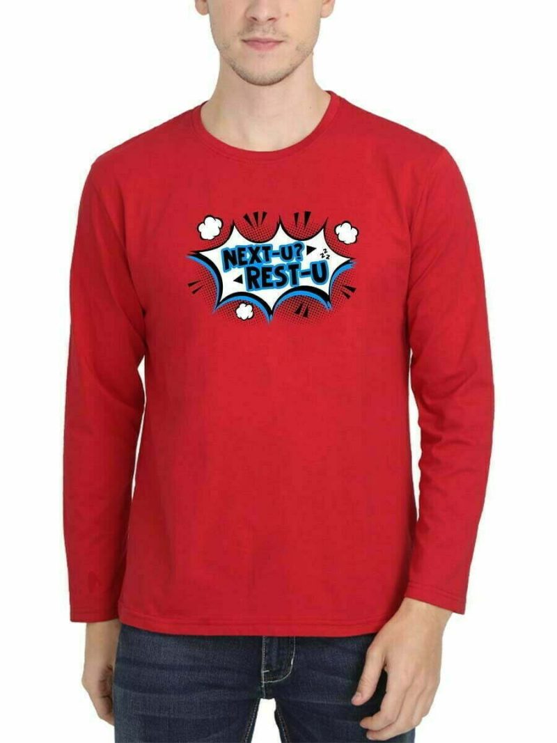 Nextu Restu Red Tamil Movie Vadivelu Dialogue T-Shirt