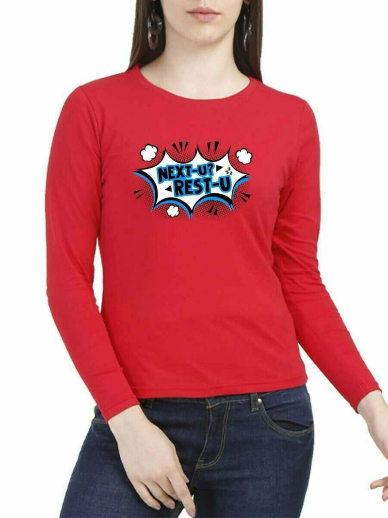 Nextu Restu Red Tamil Movie Vadivelu Dialogue T-Shirt
