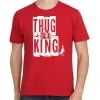 Thug Life La King SK Don - Red T-Shirt - Image 2