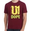 U1 Dope - Yuvanism Men Half Sleeve Maroon Yuvan T-Shirt - Image 2