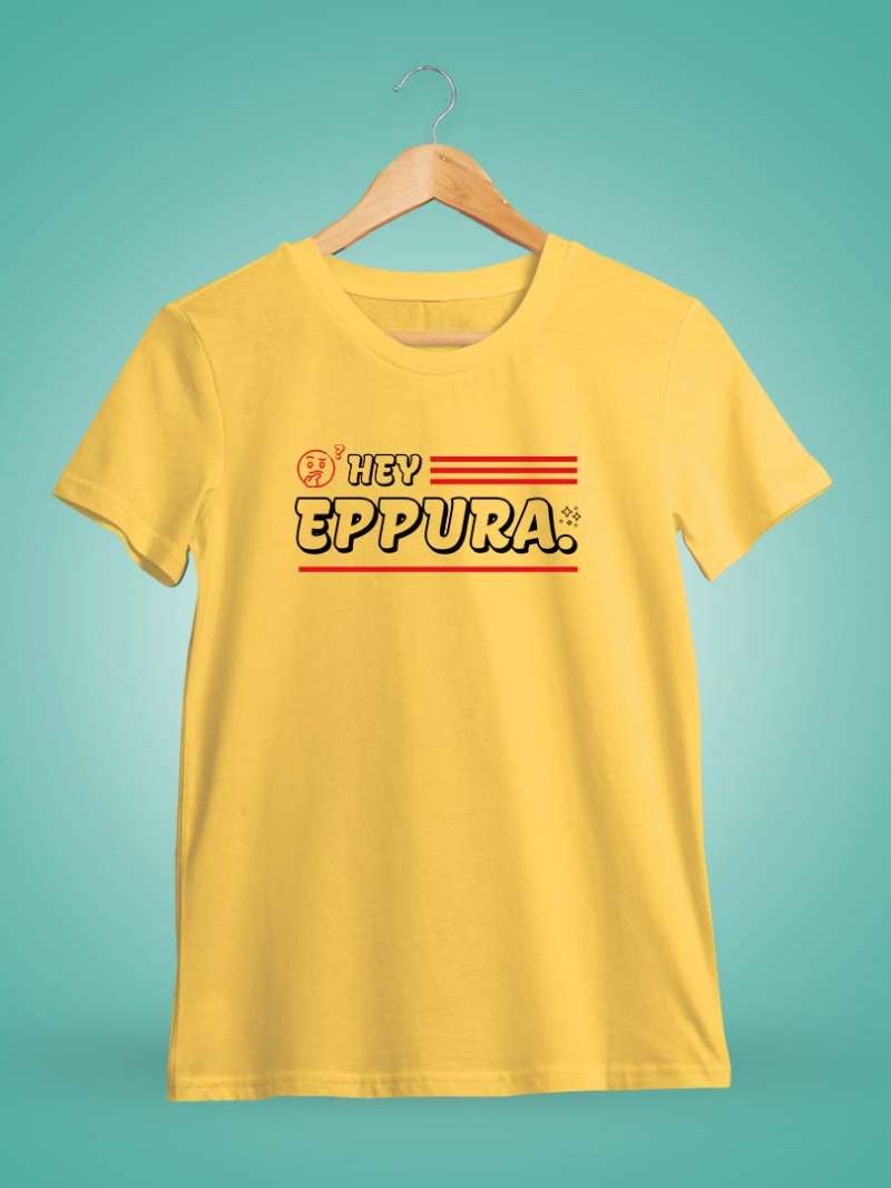 Eyy Eppudra Meme Yellow T-Shirt