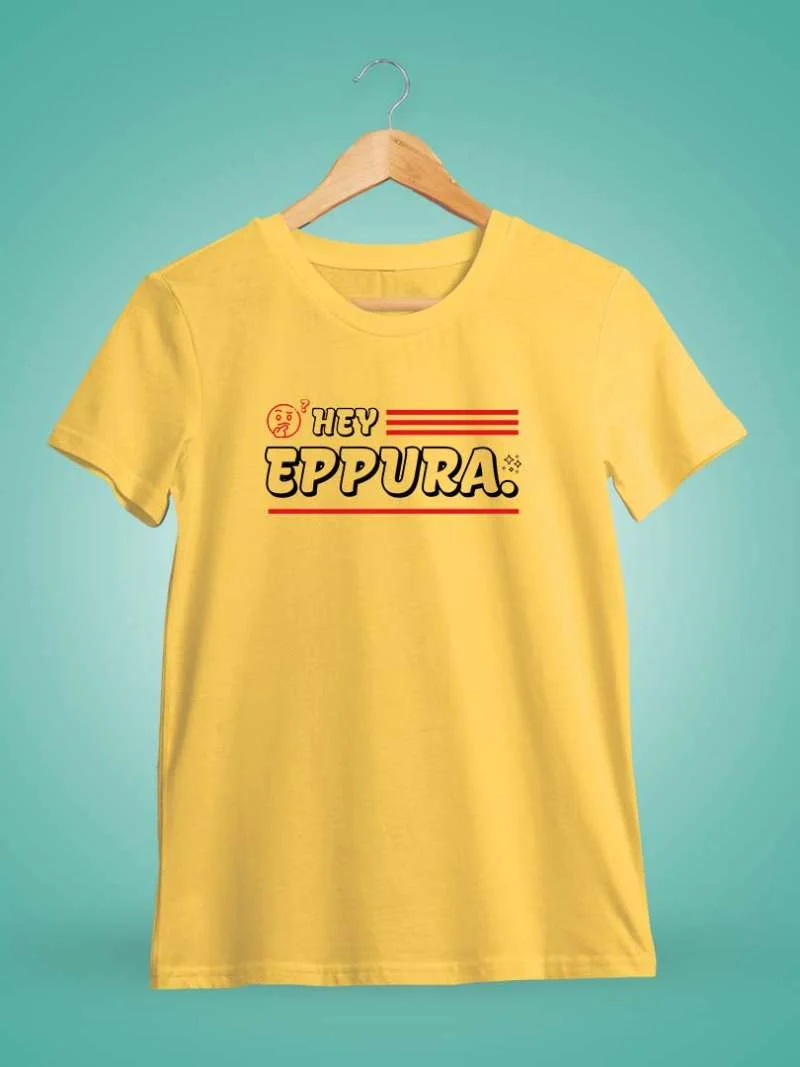 Eyy Eppudra Meme Yellow T-Shirt