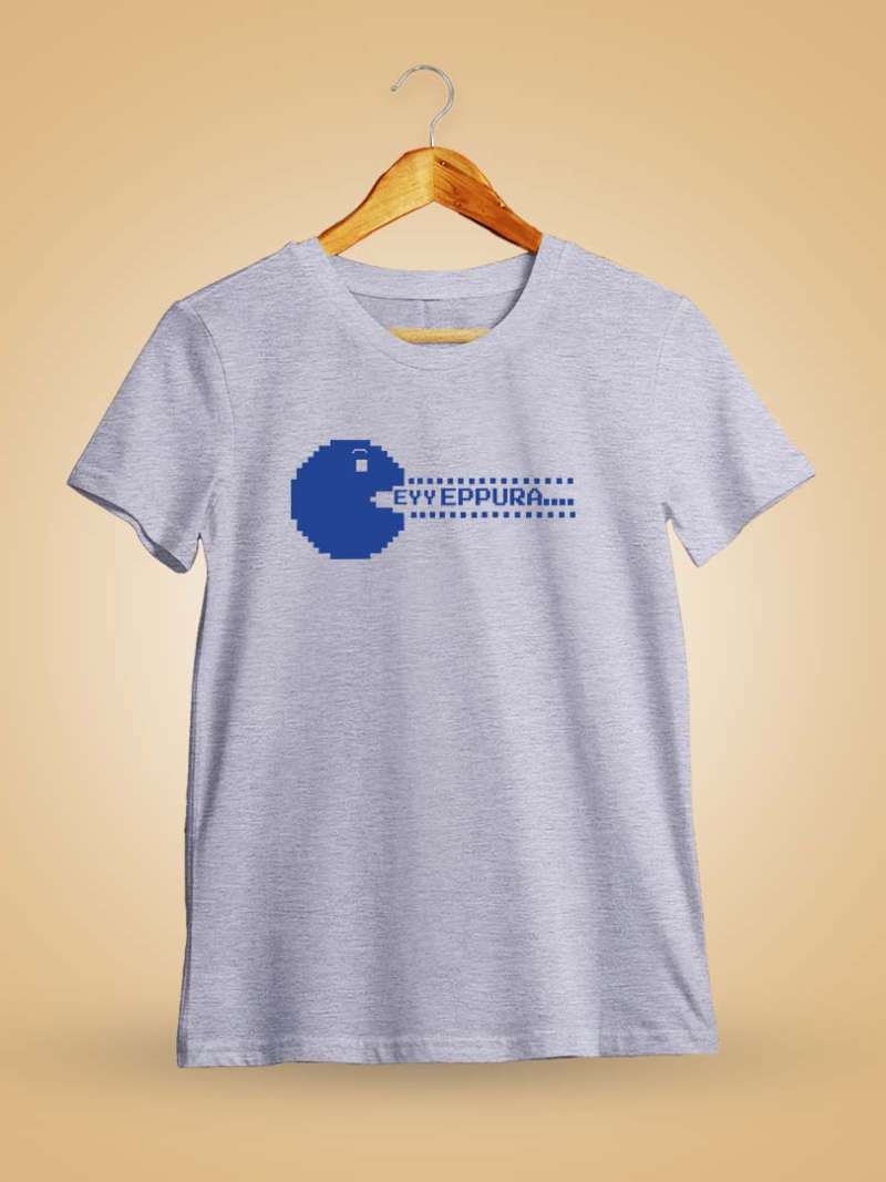 Eyy Eppudra Pac Grey Melange T-Shirt