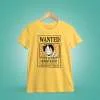 Wanted Anime Luffy T-Shirt