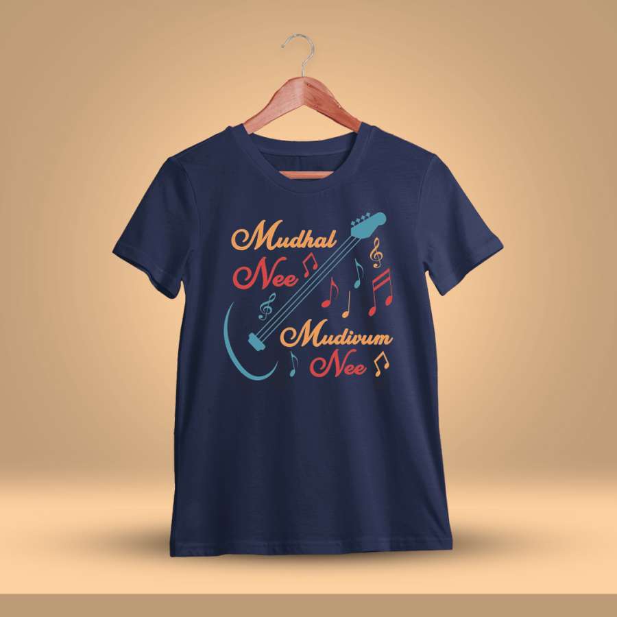 Mudhal Nee Mudivum Nee - Navy Blue T-Shirt