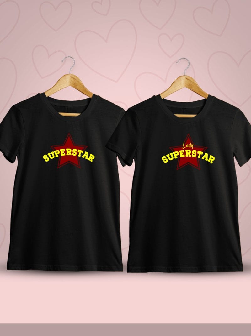 Superstar Couple T-Shirt