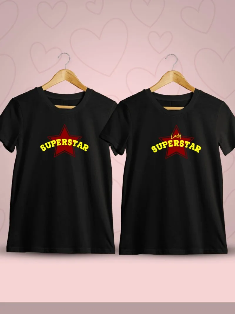 Superstar Couple T-Shirt