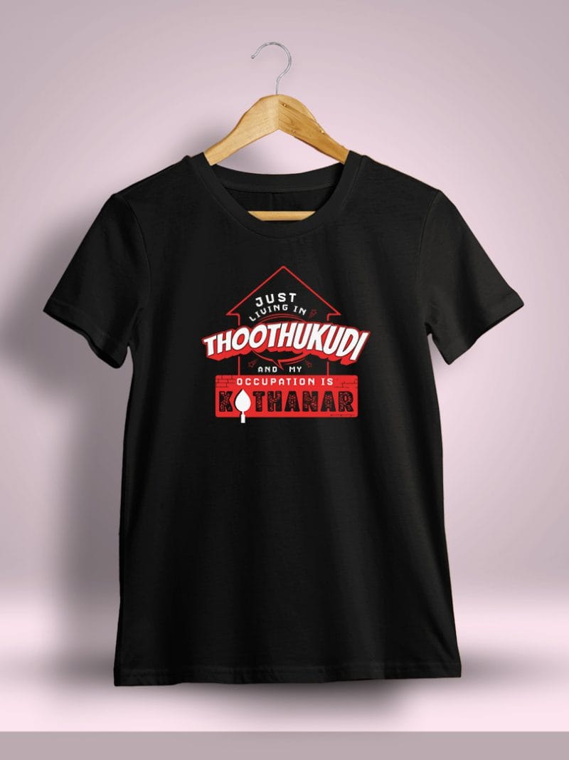 Thoothukudi Kothanar Crazy Tamil T-Shirt For Men - Half Sleeve